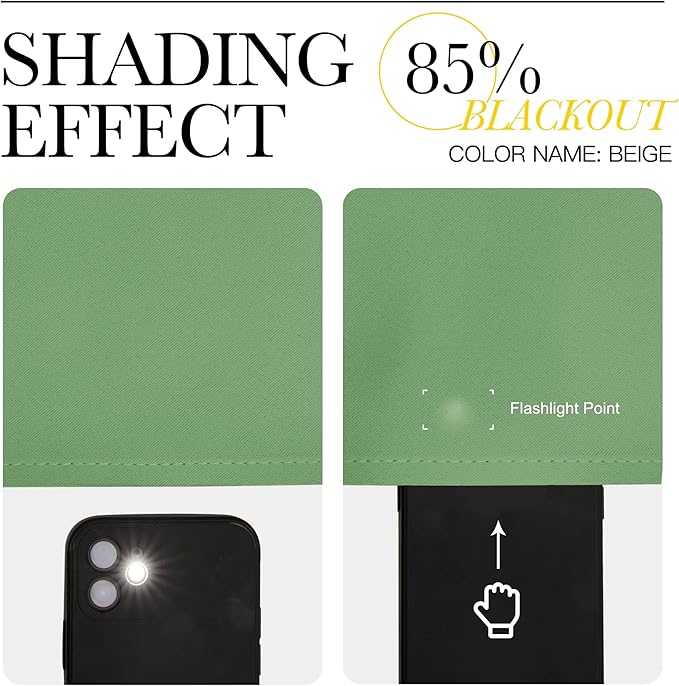 NICETOWN Blackout Draperies Curtain Panels - Window Treatment Thermal Insulated Solid Grommet Blackout Curtains/Panels/Drapes for Bedroom (Forest Green, Set of 2, 80 by 95 Inch)