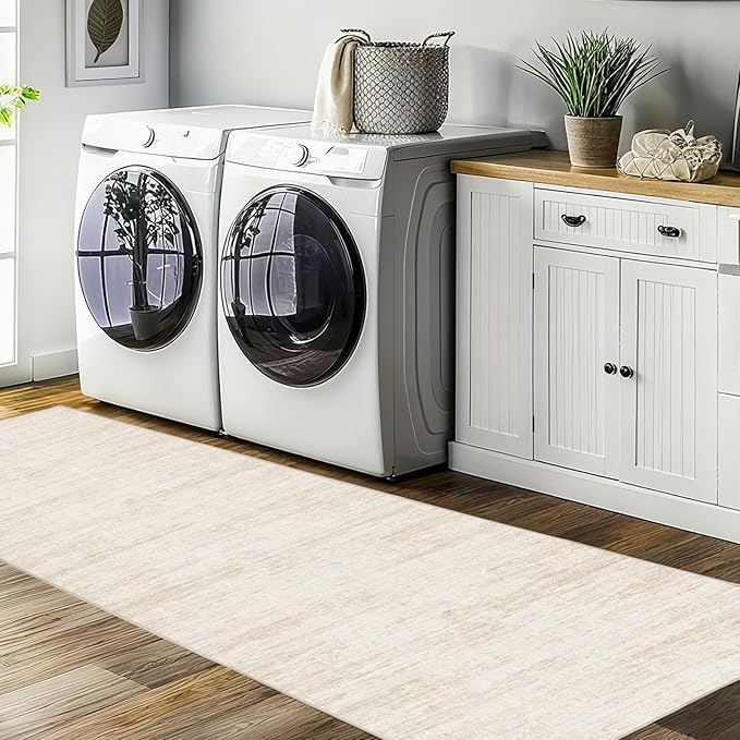 3x8 Runner Rug Non Slip Washable Rugs for Hallways, Abstract 8ft Kitchen Runners Rug for Entryway,Stain Resistant Rug Runner,Ultra-Thin Kitchen Mats for Living Room Bedroom