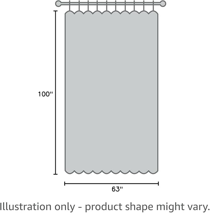 Beauoop 100% Blackout Curtains 63 Inches Long 2 Panels for Bedroom Living Room Grey Moroccan Geo Room Darkening Thermal Insulated Soundproof Grommet Top Window Treatments Drapes, 50x63 Set of 2