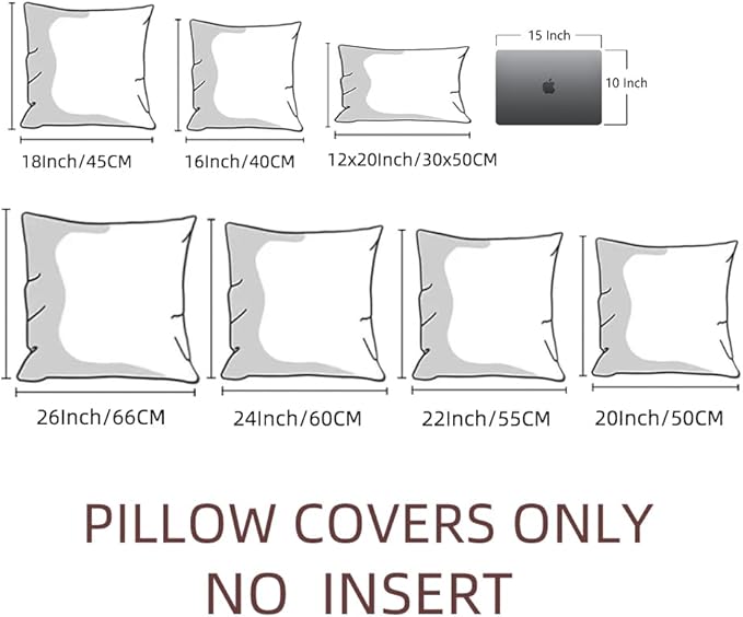Fancy Homi Set of 4 Green Lumbar Rectangle Decorative Throw Pillow Covers 12x20 Inch for Couch Bed Chair, Aesthetic Boho Room Decor, Soft Fuzzy Thick Corduroy Textured Cushion Case 30x50cm