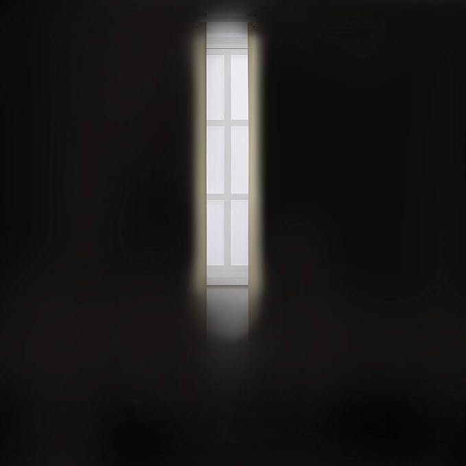 LEMOMO Beige Blackout Curtains 34 x 63 Inch Length/Set of 2 Curtain Panels/Thermal Insulated Room Darkening Blackout Curtains for Bedroom