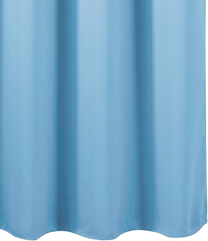 LEMOMO Blackout Curtains 66 x 72 Inch Long Sky Blue Curtains Set of 2 Panels Room Darkening Curtains for Bedroom and Living Room