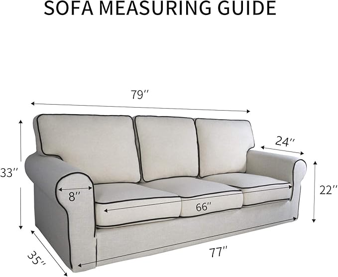PureFit Super Stretch Sofa Slipcover – Spandex Non Slip Soft Couch Sofa Cover, Washable Furniture Protector with Non Skid Foam and Elastic Bottom for Kids, Pets （Sofa, Wine）