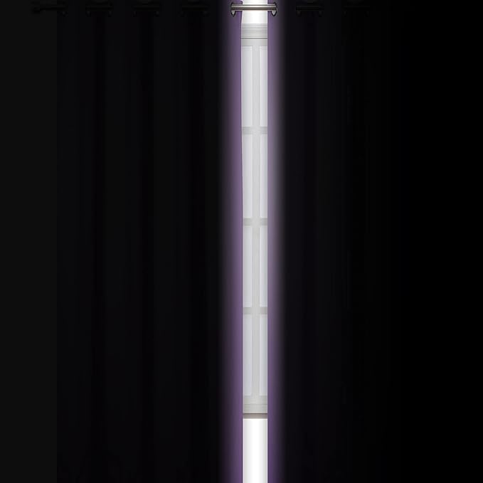 LEMOMO Lavender Blackout Curtains 42 x 63 Inch Length/Set of 2 Curtain Panels/Thermal Insulated Room Darkening Blackout Curtains for Bedroom