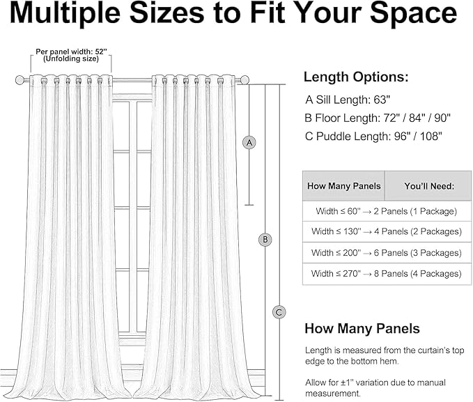 Topfinel 92 Inch Linen 100% Blackout Curtains 2 Panels for Living Room Bedroom Thermal Insulated Total Black Out Linen Drapes with Back Tab Room Darkening Charcoal Grey Window Curtains 52x92