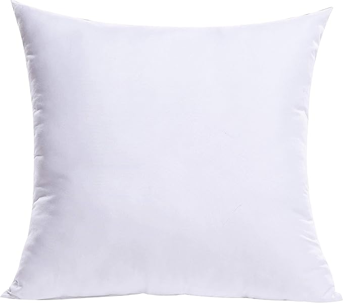 MIULEE Throw Pillow Insert Premium Pillow Stuffer Sham Square for Decorative Cushion Bed Couch Sofa 14x14 Inch