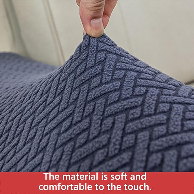 Soothing Home Sofa Covers, Sofa Hero Covers, Wear-Resistant Universal Couch Covers Washable Stretch Sectional Couch Cushion Covers (Beige,Arm Rest Covers 2pcs)