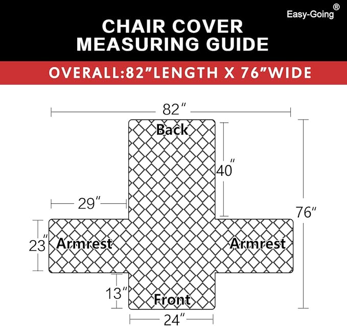 Easy-Going Chair Sofa Slipcover Reversible Sofa Cover Water Resistant Couch Cover Furniture Protector Cover with Elastic Straps for Pets Kids Children Dog Cat (Chair, Wine/Beige)