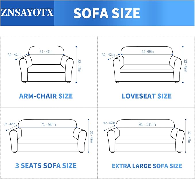 ZNSAYOTX 1 Piece Jacquard Chair Slipcovers for Living Room High Stretch Chair Covers with Arms Anti Slip Pets Friendly Couch Sofa Armchair Cover Furniture Protector (Chair, Dark Grey)
