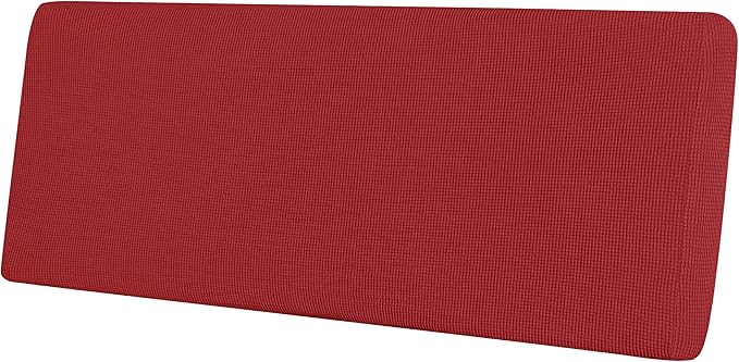 Easy-Going Stretch Cushion Cover Sofa Cushion Furniture Protector Sofa Seat Sofa Slipcover Sofa Cover Soft Flexibility with Elastic Bottom(Sofa Cushion, Christmas Red)