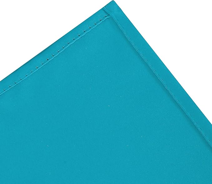 LEMOMO Teal/Turquoise Kids Blackout Bedroom Curtains/52 x 63 Inch/Set of 2 Panels Thermal Insulated Living Room Curtains
