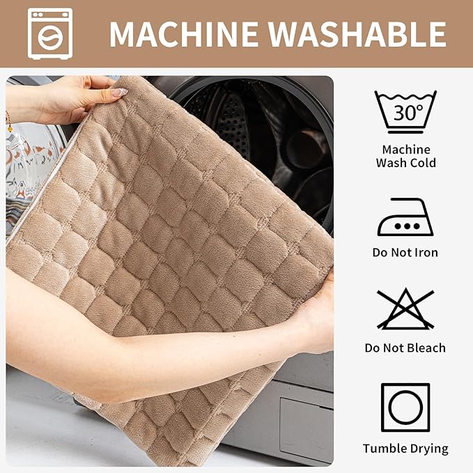 Velvet Couch Covers for Dogs, Dog Sectional Couch Covers, Pet Couchs Cover for Loveseat, Couchs Protector for Dogs, Sectional Sofa Cover for Pet Washable(1PC,Khaki,27.6"×59")