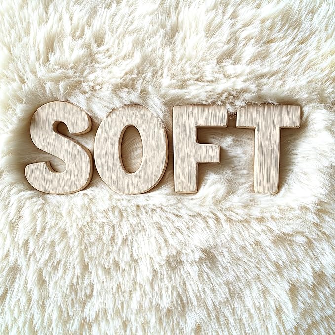 OLANLY 9x11 Machine Washable Large Area Rugs for Living Room, Bedroom, Soft Fluffy Shaggy Bedside Rug, Indoor Floor Carpet for Kids Girls and Boys, Dorms, Nursery, Home Decor Aesthetic, Ivory